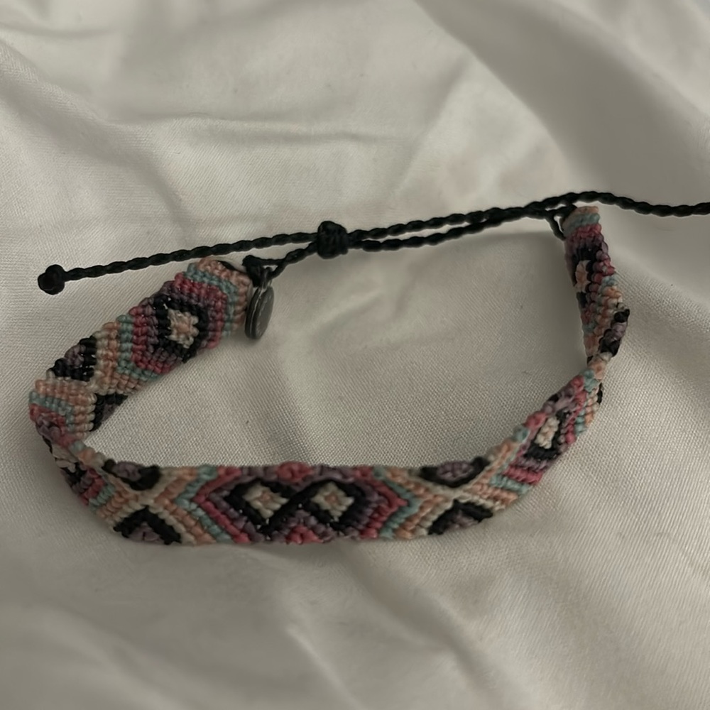 Pura vida flat braided bracelet
